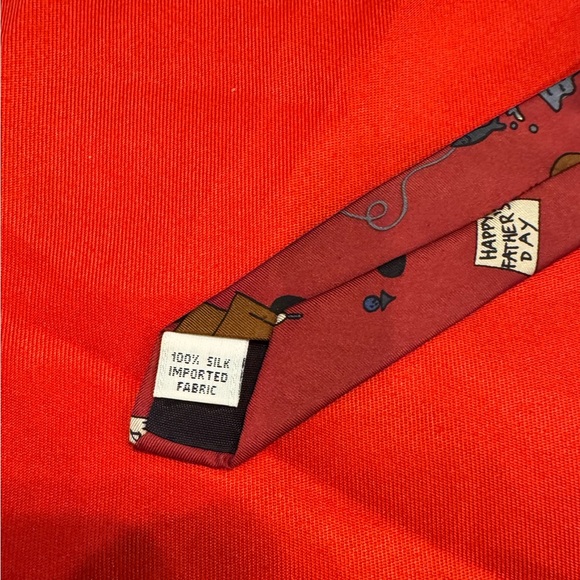 Father’s Day Gift Set Apron, Tie, and Socks Tie Is 100% Sillk - Picture 5 of 7